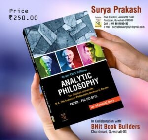 5th Semester Analytic Philosophy For Degree 5th Semester Honours Course PUBLICATION : SURYA PRAKASH