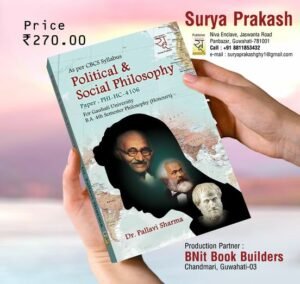 4th Semester Political & Social Philosophy  for 4th Semester Philosophy Honours Course PUBLICATION : SURYA PRAKASH